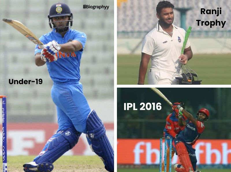 Rishabh Pant Cricket Journey