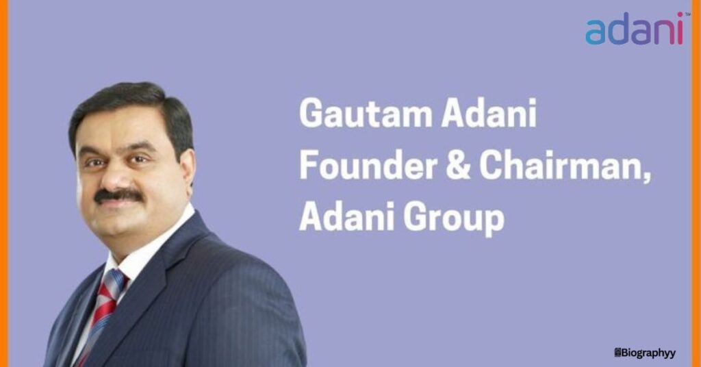 Gautam Adani group Position