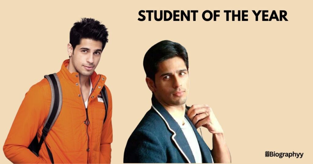 Sidharth Malhotra - Student of the year